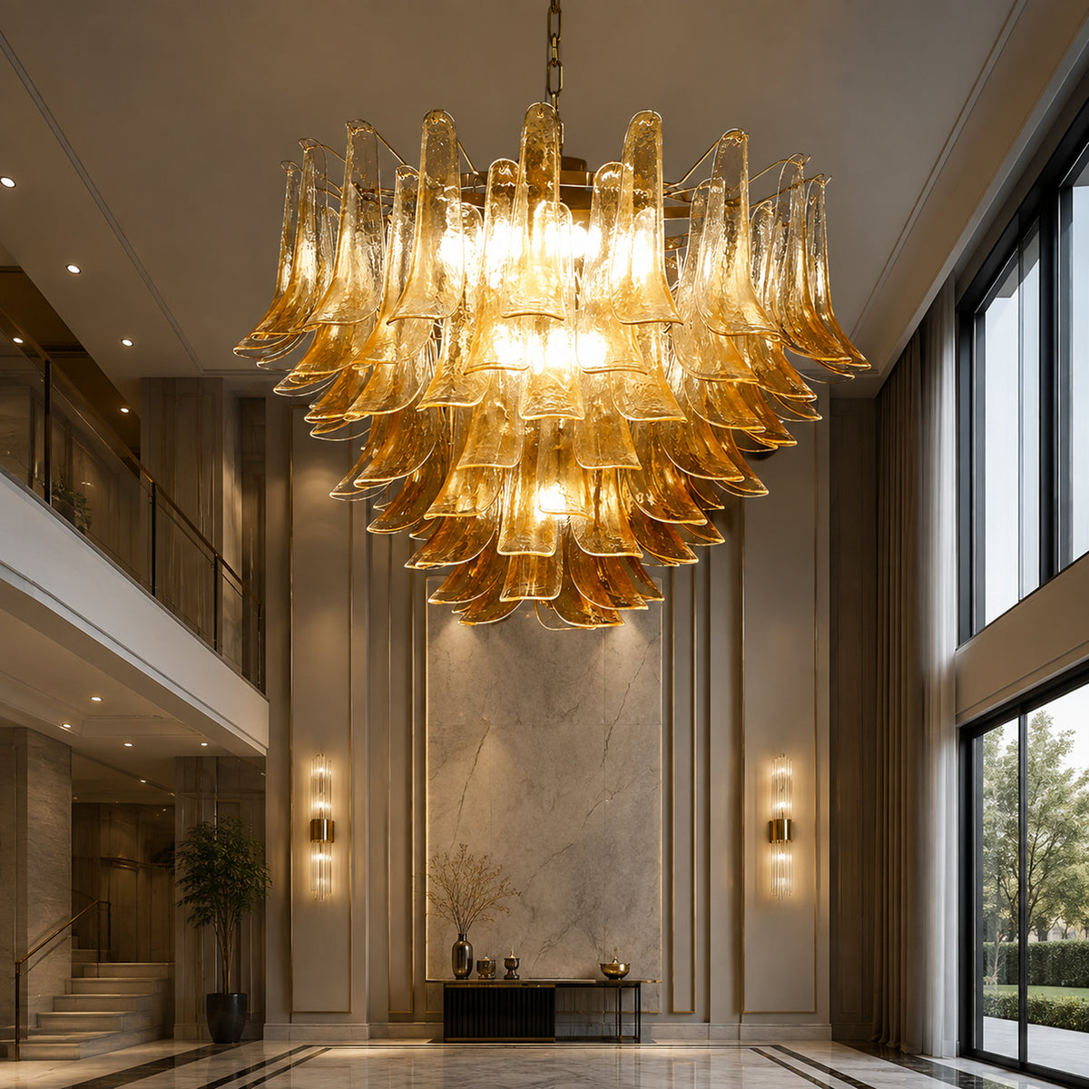Asterion Glass Chandelier