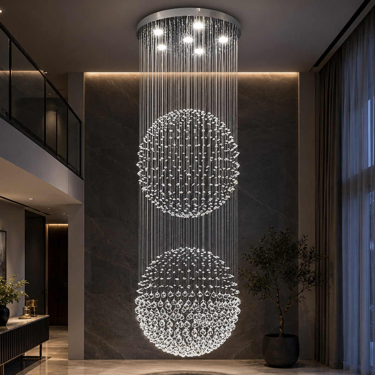 Atlanta Crystal Chandelier