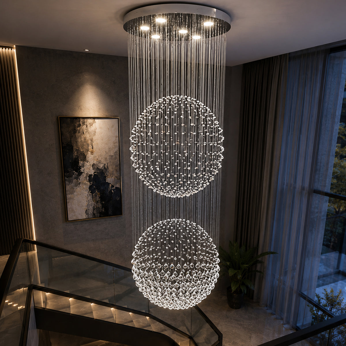 Atlanta Crystal Chandelier